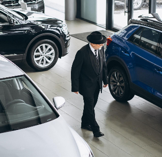 Used vehicles showroom